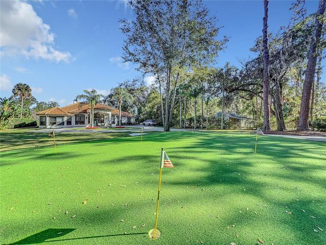 Custom Built Putting Green