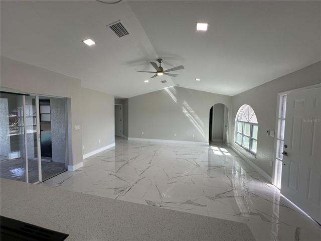 Great room.  Lots of natural light.