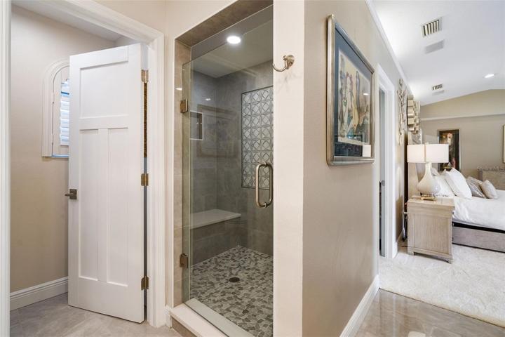 Primary Bedroom Shower and private toilet room