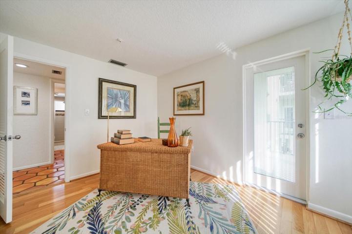 Office with private balcony overlooking the intracoastal