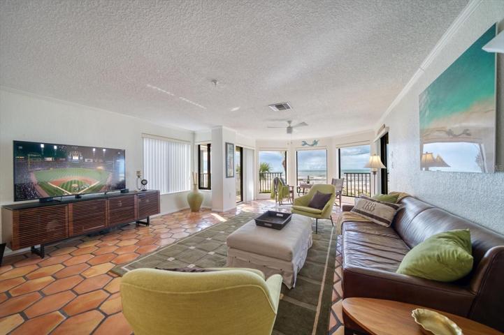 Three bedroom two bath furnished GULF FRONT condo!