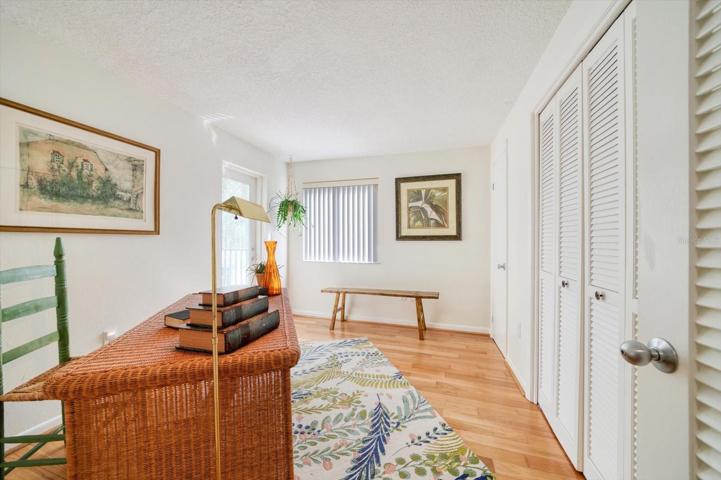 Third bedroom with private balcony to the east.
