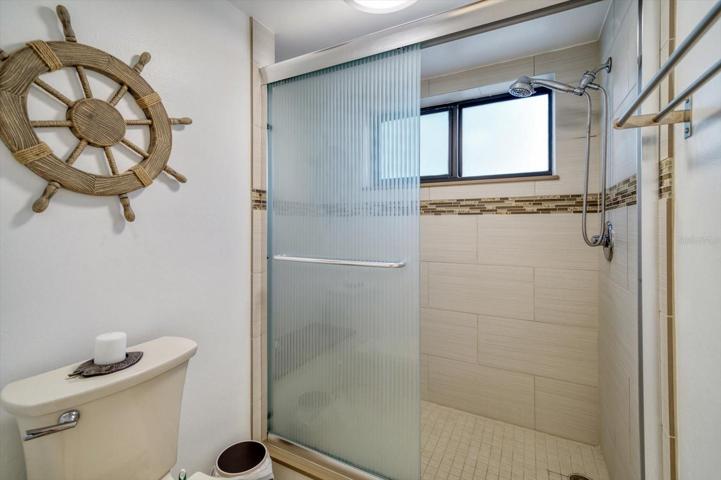 Guest bath with walk in shower