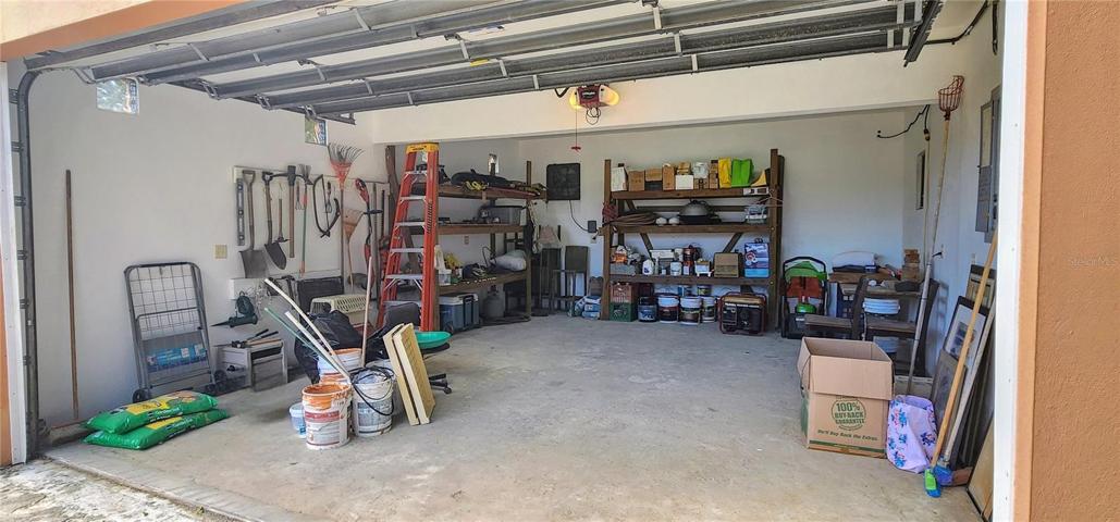 Garage inside