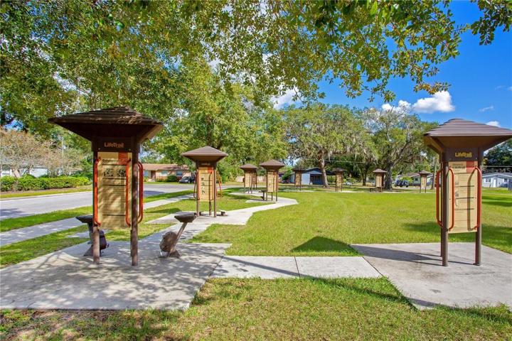 LifeTrail in close proximity to the house.