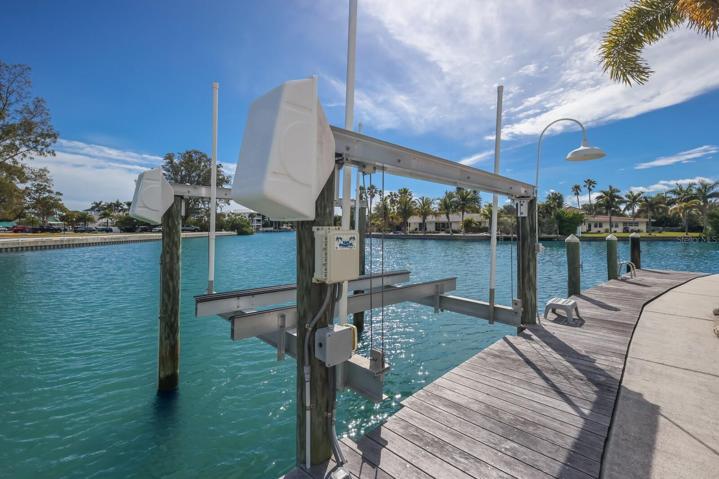 Dock with Boat Lift