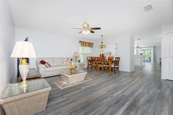 Living Room & Dining Room Combination