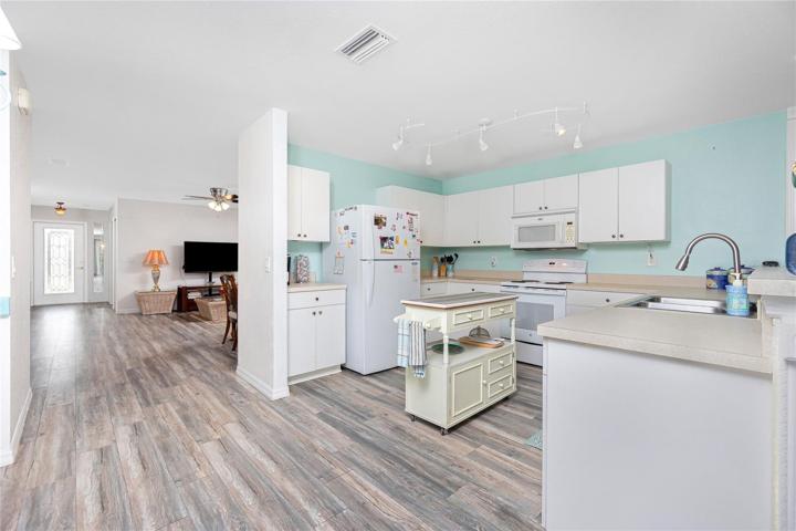 Kitchen to Living Room View.