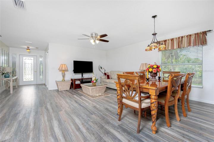 Dining Room to Living Room View.