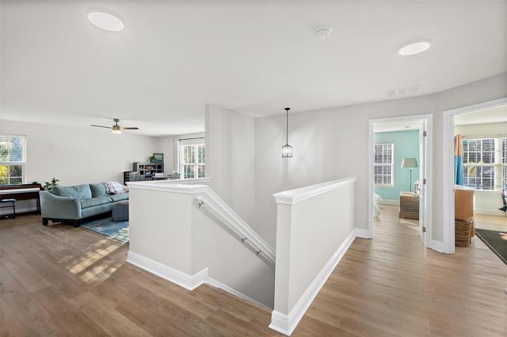 Entry to loft area
