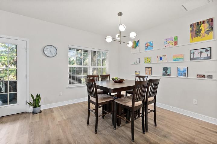Dining area