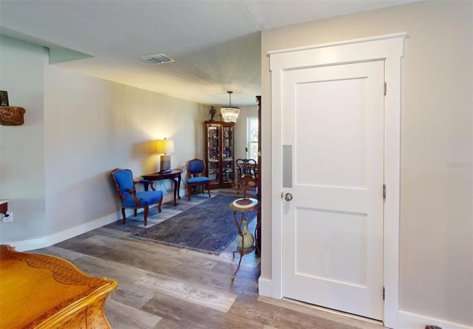 Garage entry