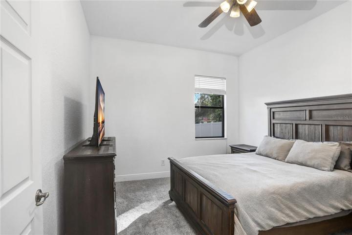 BEDROOM 3-  BRAND NEW CARPETING, FRESHLY PAINTED