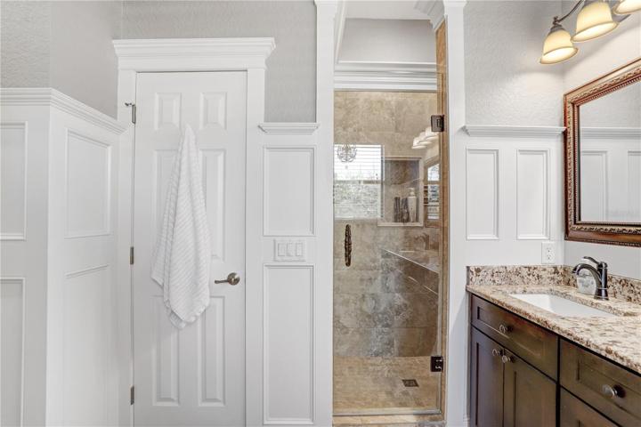 PRIMARY BATHROOM - GARDEN TUB,WALK-IN SHOWER, WC, DOUBLE VANITY
