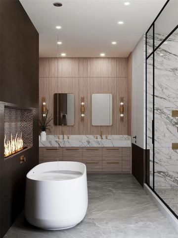 Master bathroom