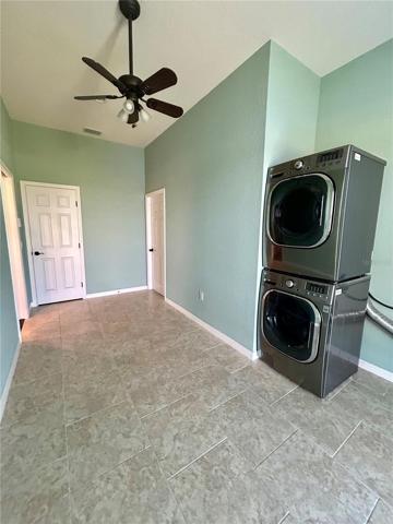 washer/dryer in FLEX SPACE