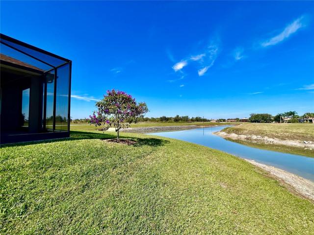 back view of the lot looking down pond/fairway