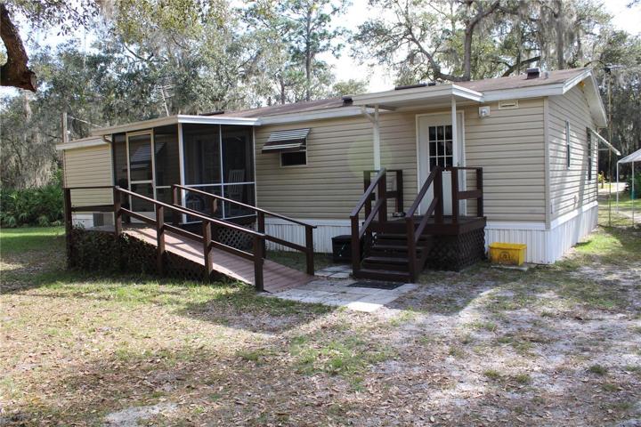 Rear of primary home.