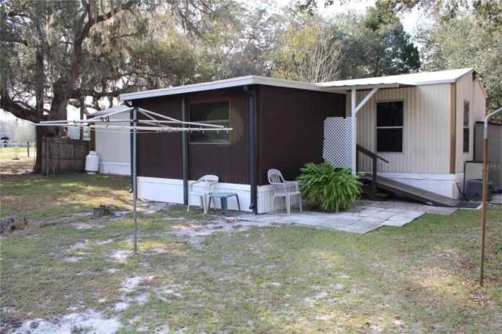 Rear and side of secondary home