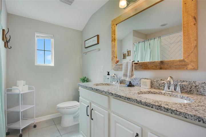 Upstairs bathroom