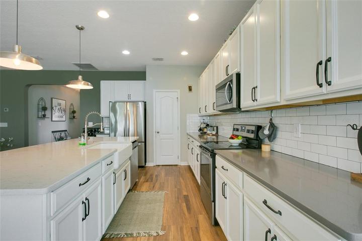 Kitchen and Island