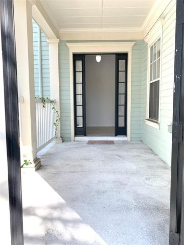 COVERED SIDE PORCH