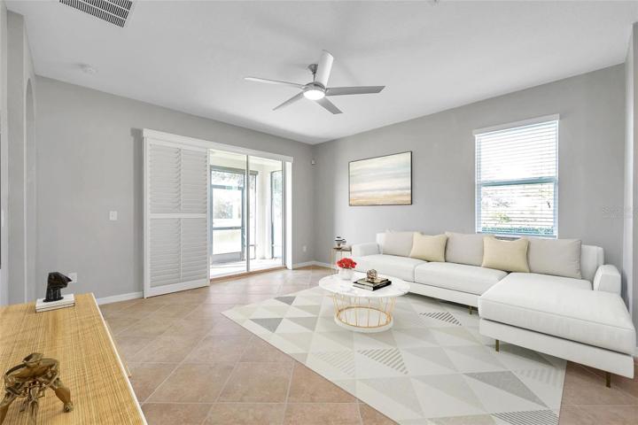 Living Room "Virtually Staged"