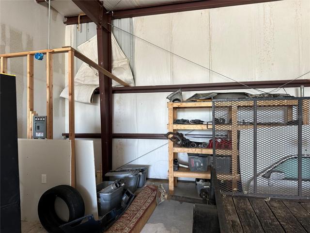 BACK OF UNIT WITH BATHROOM STUB OUT