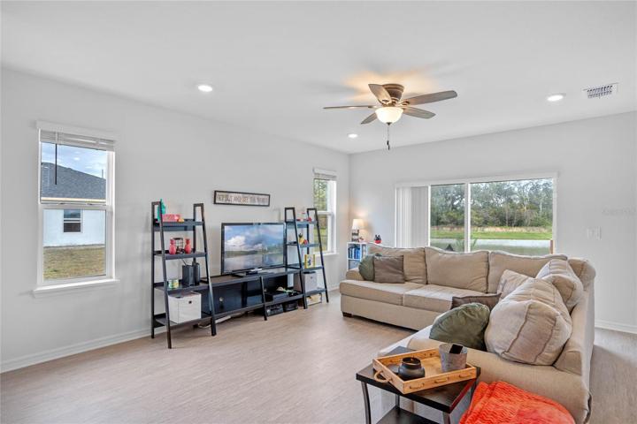 Airy and Bright Family Room