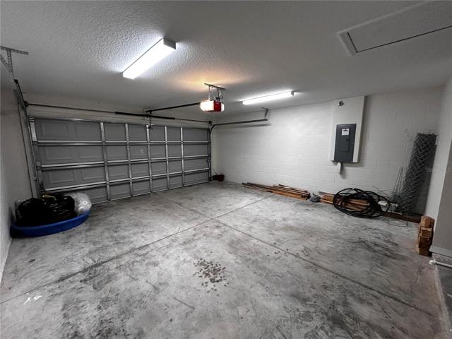 2 car garage with auto opener