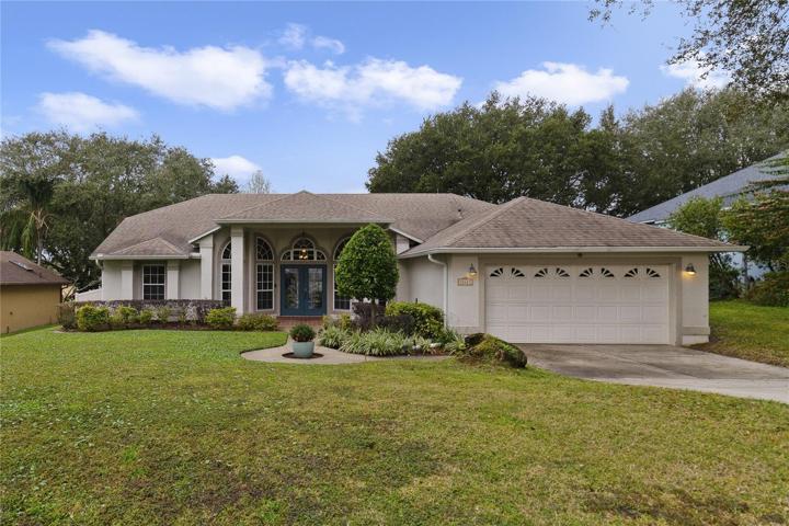 Welcome to your new Clermont POOL HOME on Carlson Circle where you will enjoy 4-bedrooms, 2-full baths, a NEWER ROOF (2018), NEW WATER HEATER (2023) and FRESHLY PAINTED INTERIOR!