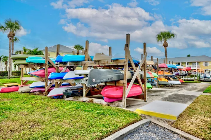 Kayak storage rentals