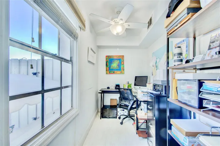Flex room currently used as an office...can be used as 2nd bedroom, office or den- or whatever you choose!