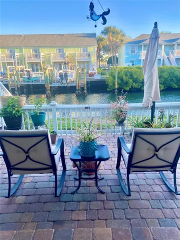 Your private terrace- A perfect waterfront attitude adjustment place