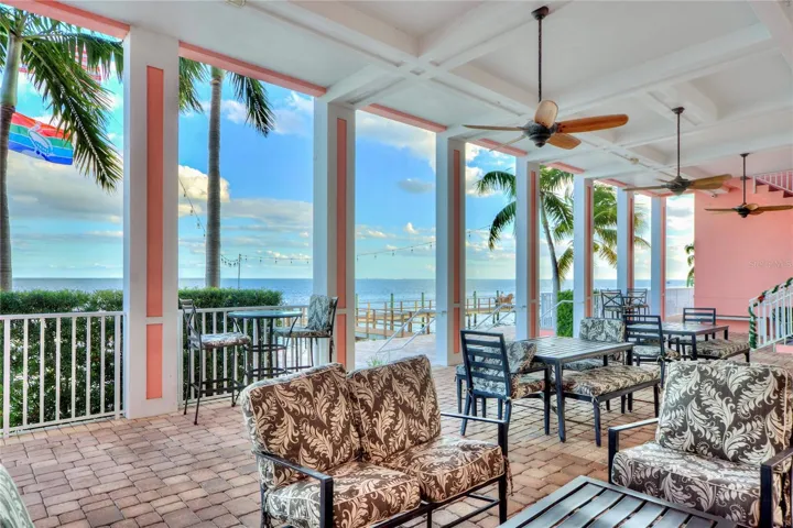 Waterfront Yacht Club / Clubhouse Terrace.