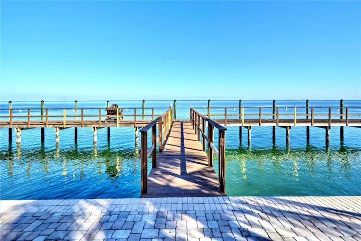 Private fishing pier