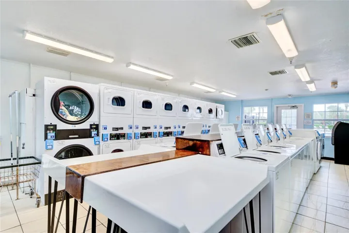 Community Laundry Center if you choose instead of the washer/dryer inside of your condo