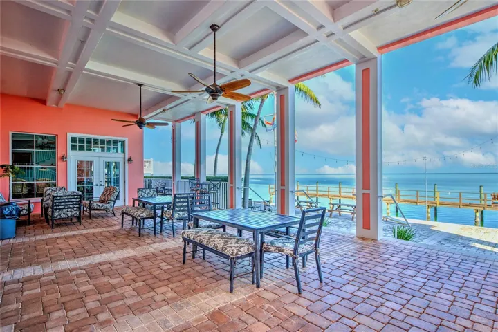 Yacht Club Terrace and Bar on Tampa Bay