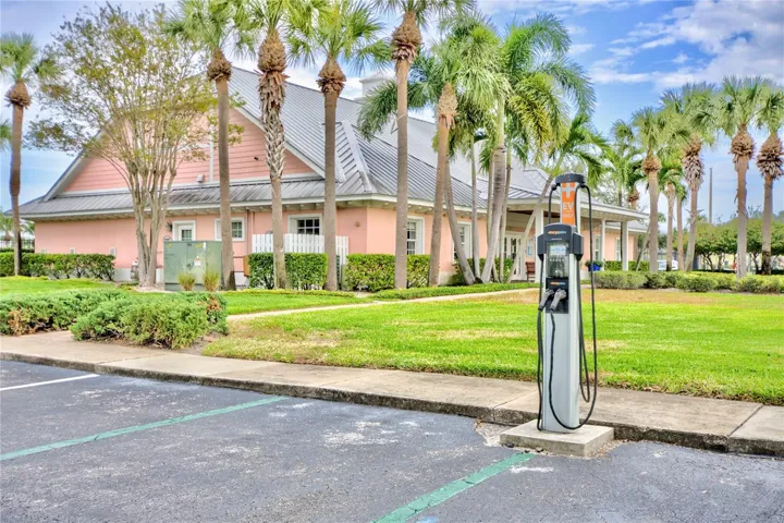 EV car charging station
