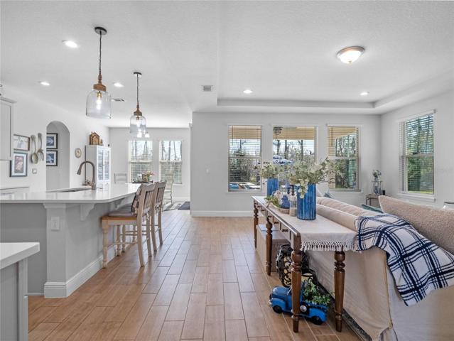 OPEN FLOOR PLAN with Great Views of POOL, WATER and CONSERVATION