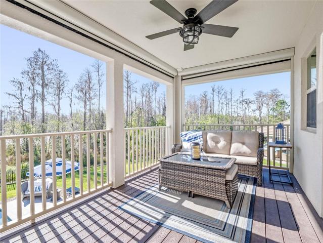 PRIVATE Balcony!  Water and Conservation Views!  Remote Control Privacy and Wind Blocking Screens.