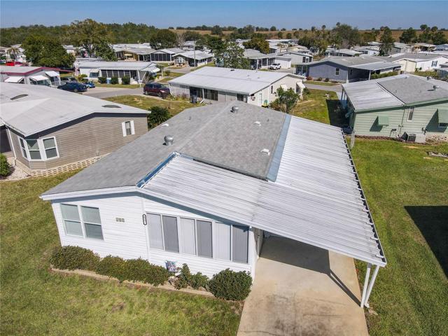 Aerial of the home