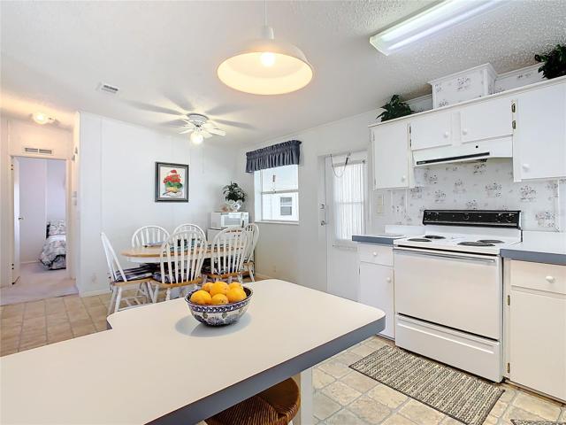 Kitchen and dining room