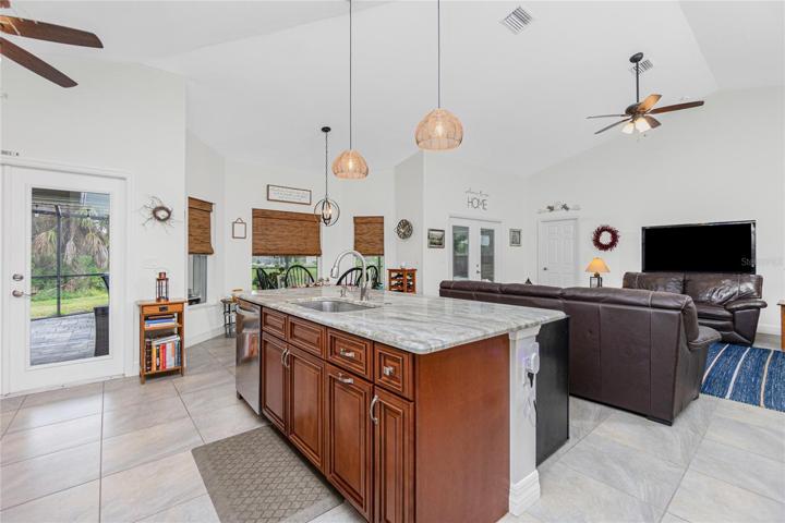 Kitchen side of Island