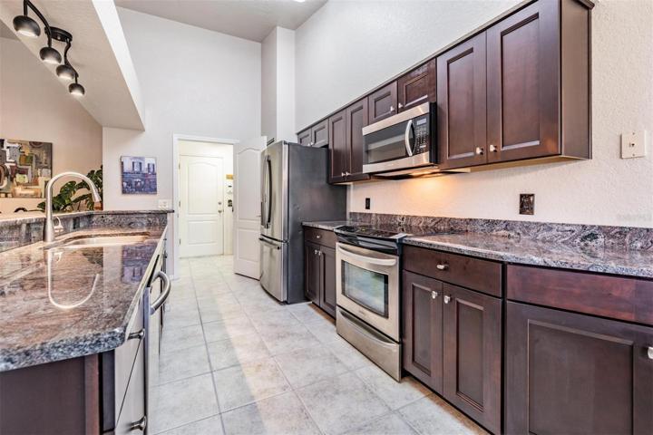 More than ample cabinet and counter space