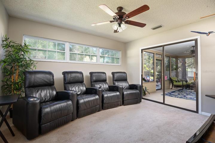 Office Flex Room off of the Master Bedroom