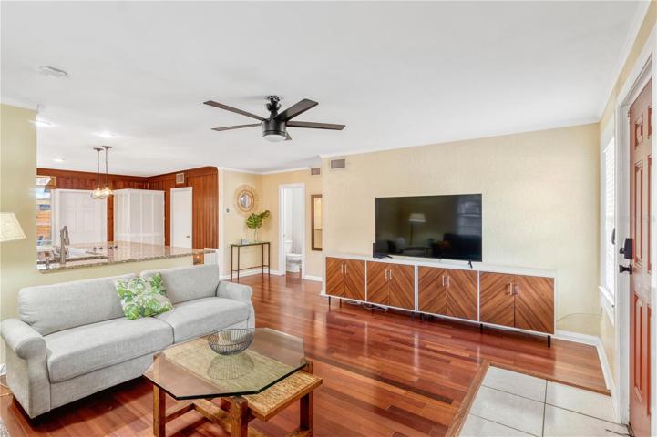 Warm wood floors