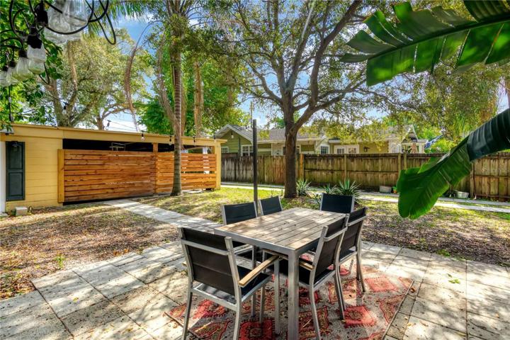 Dine Al Fresco on your back patio