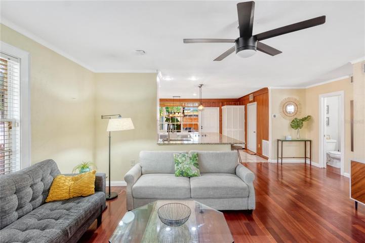 Bright Open Living Room