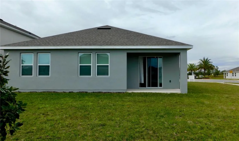 This is a larger lot so there is plenty of room for outdoor play and leisure!